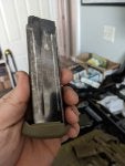 Wood Finger Thumb Auto part Nickel